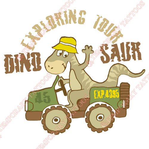 Dinosaur Customize Temporary Tattoos Stickers NO.8760